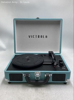 Victrola VSC 550BT Blue Journey Suitcase Bluetooth Record Player