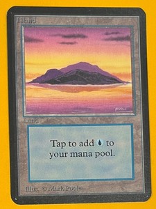 Mtg Alpha Island | eBay