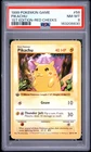 1999 POKEMON BASE SET 1ST EDITION-RED CHEEKS #58 PIKACHU PSA 8