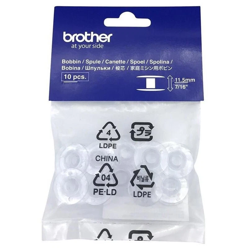 20 Bobine Per Macchina Da Cucire Brother - Stile SA156, Ricambio Compatibile Per Innov-is, CS-6000, XL E Molti Altri