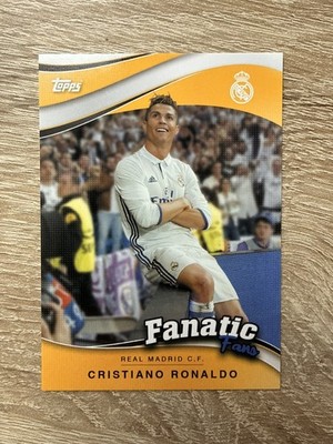 2024-25 Topps Real Madrid Team Set - Cristiano Ronaldo CR7 - Fanatic Fans Insert