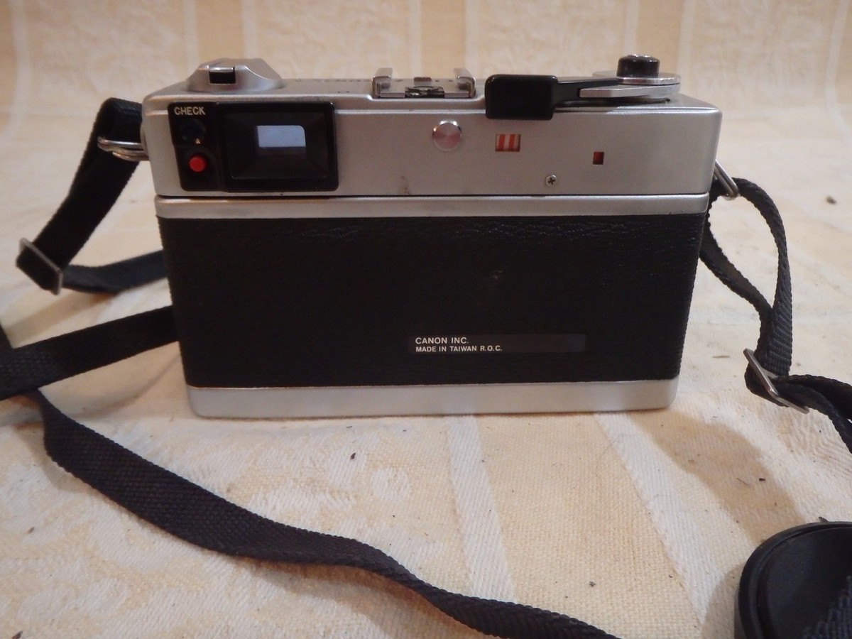 Canon Canonet G-III QL 17 Camera 40mm w/ Canolite D Flash | eBay