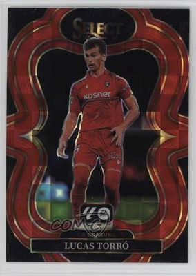 2025-26 Panini Select La Liga Mezzanine Red Pandora Prizm Lucas Torro #157 1ty7