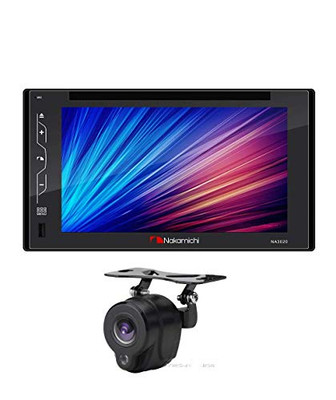 NAKAMICHI 6.2'' WVGA DOUBLE-DIN IN-DASH DVD RECEIVER NM-NA3020/NC5L - BLACK