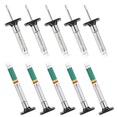 Smart Color Coded Tire Tread Depth Gauge (Pack of 10)