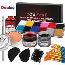 Halloween Makeup Special Effects Oil Face Body Paint Fake Blood Scar Wax Charred