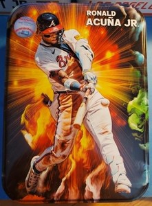 Ronald Acuna Jr Collectable Tin for cards *Tin only*