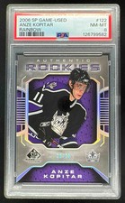 2006-07 SP Game Used Rainbow #122 Anze Kopitar RC /25 PSA 8