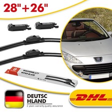 Scheibenwischer - Länge: 700/650 mm Set Frontscheibe für Peugeot 307 SW/CC/BREAK