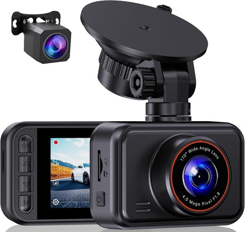 Dash Cam Front and Rear, 2.5K Dual Dash Camera for Cars, 2560P Mini Car Camer... - Picture 2 of 9