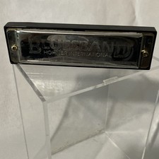 HOHNER Blues Band Diatonic Harmonica Key of C Black/Silver