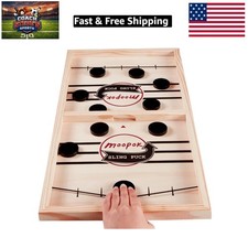 Fast Sling Puck Game - Fast Action Super Foosball Table Desktop Battle Slings...