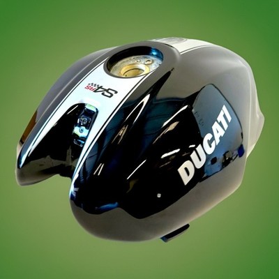Genuine OEM Ducati Monster S4RS Fuel Petrol Gas Tank Black/Gray 58610631BG