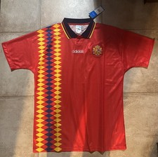 BNWT ADIDAS BRAND 1994 WORLD CUP SPAIN SOCCER RETRO FOOTBALL JERSEY SHIRT XL