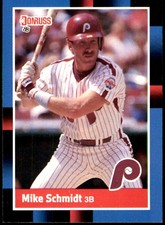 Mike Schmidt 1988 Donruss #330 Phillies MLB READ FREE SHIPPING AutographDen