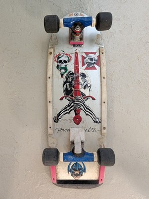 1987 Powell Peralta ''Skull & Sword'' COMPLETE Skateboard   All-Original