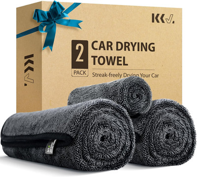 2-Pack Microfiber Towels (35''X 24'') Extra Large Ultra Absorbent Drying Towel for