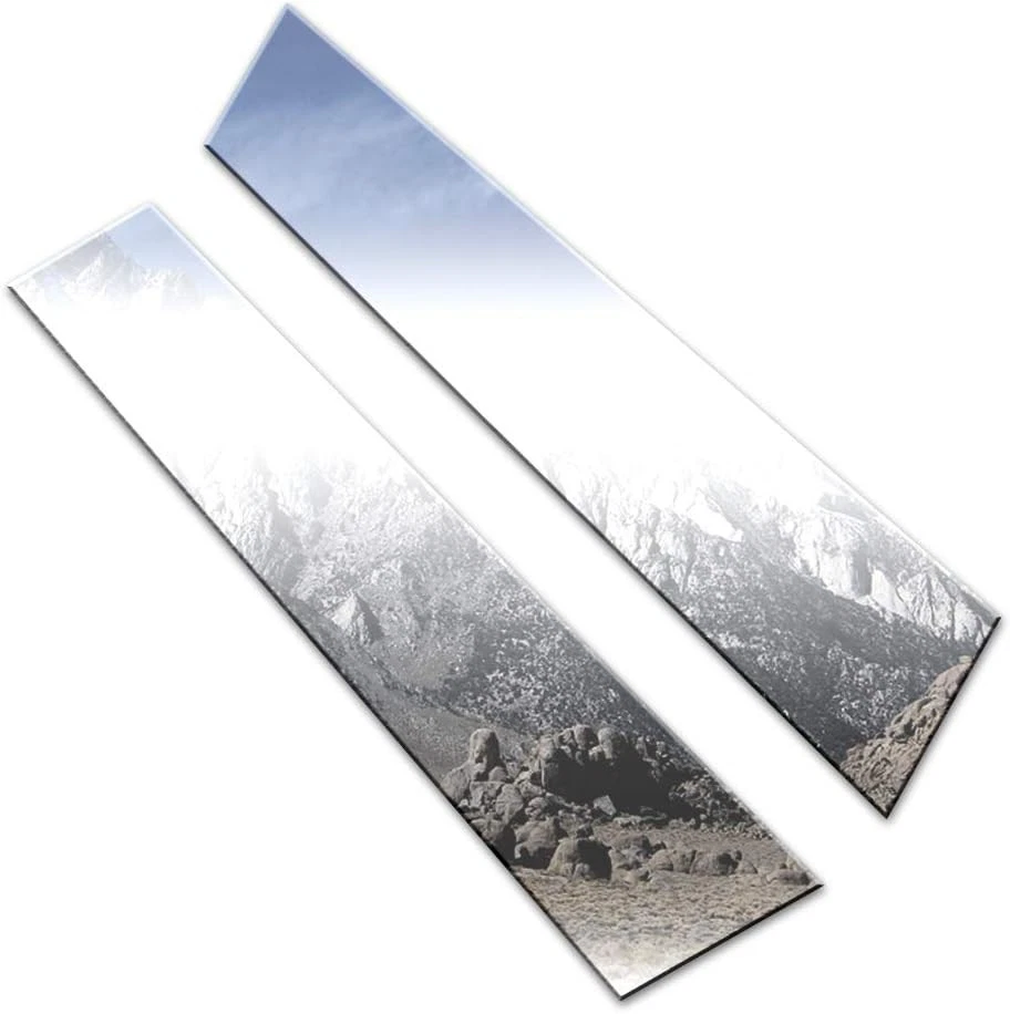 2 piezas. Borde de poste de pilar de acero inoxidable FX de lujo para Volkswagen Golf 2D 2012-2020 Foto 4 de 4