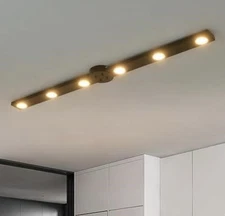 Modern Ceiling Light Track Lighting, 47 Inch Dimmable LED Kitchen Ceiling Lig...
