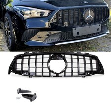 Kühlergrill Schwarz Glanz PDC passt  für Mercedes CLA W118 GT Sport-Panamericana