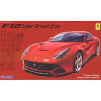 Ferrari F12 Berlinetta Red 109 Pz Kit 1:24 Fujimi Kit Auto -D- Neues Modell