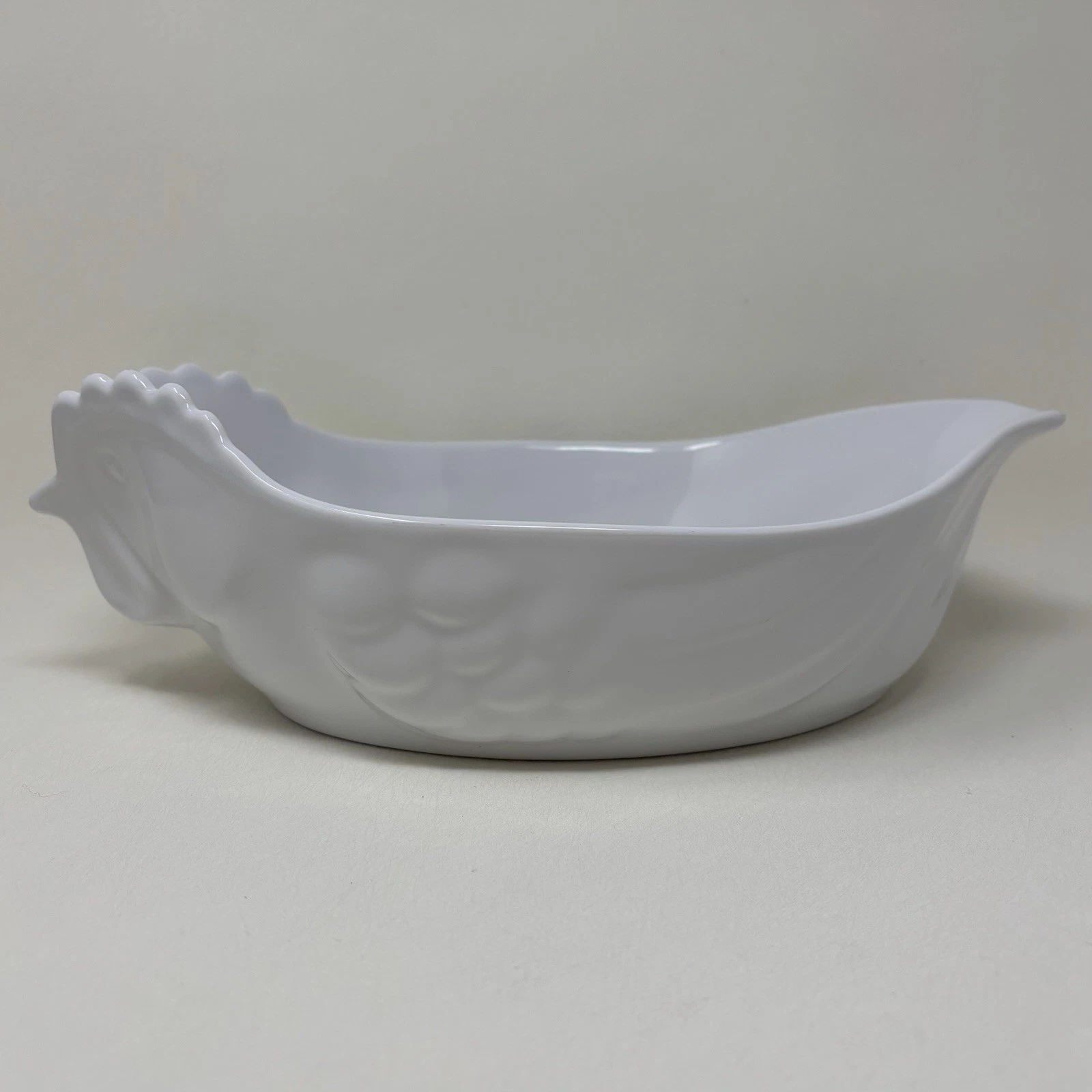 Revol Porcelain Rooster Baking Dish 13.5" French Chicken Roaster Oven Baker P-12