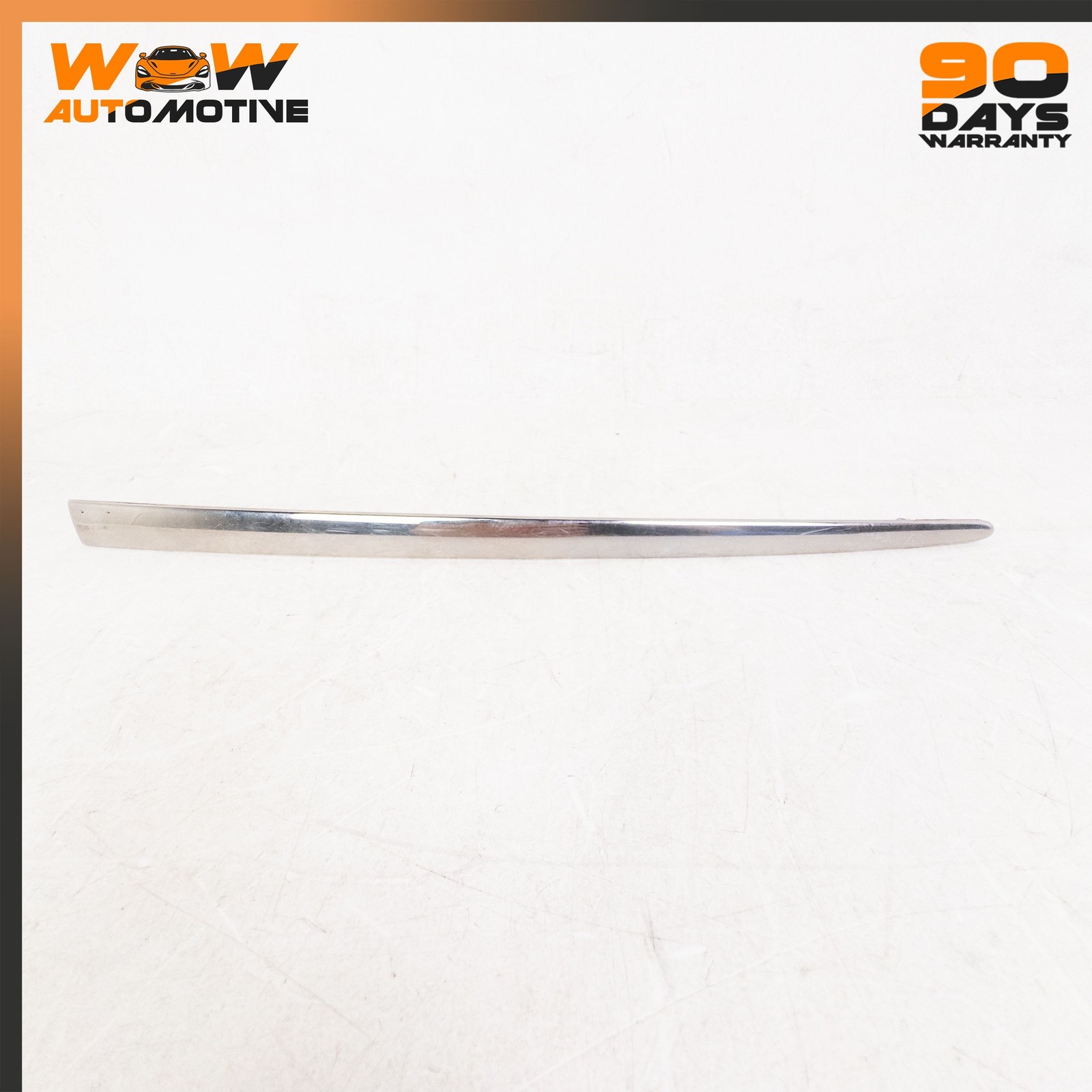07-11 BENTLEY CONTINENTAL GTC LEFT RIGHT BUMPER MOLDING SEAL TRIM STRIP SET OEM