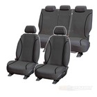 TUFF TRADE Canvas 2Rows Seat Covers Isuzu D-MAX LS-U SX 4x4 5/2012-20 DMAX Char