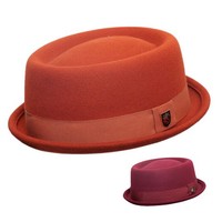 Handmade Pure Wool Morden Unisex Pork Pie Hat – Classic Pork Pie HAT – Mods