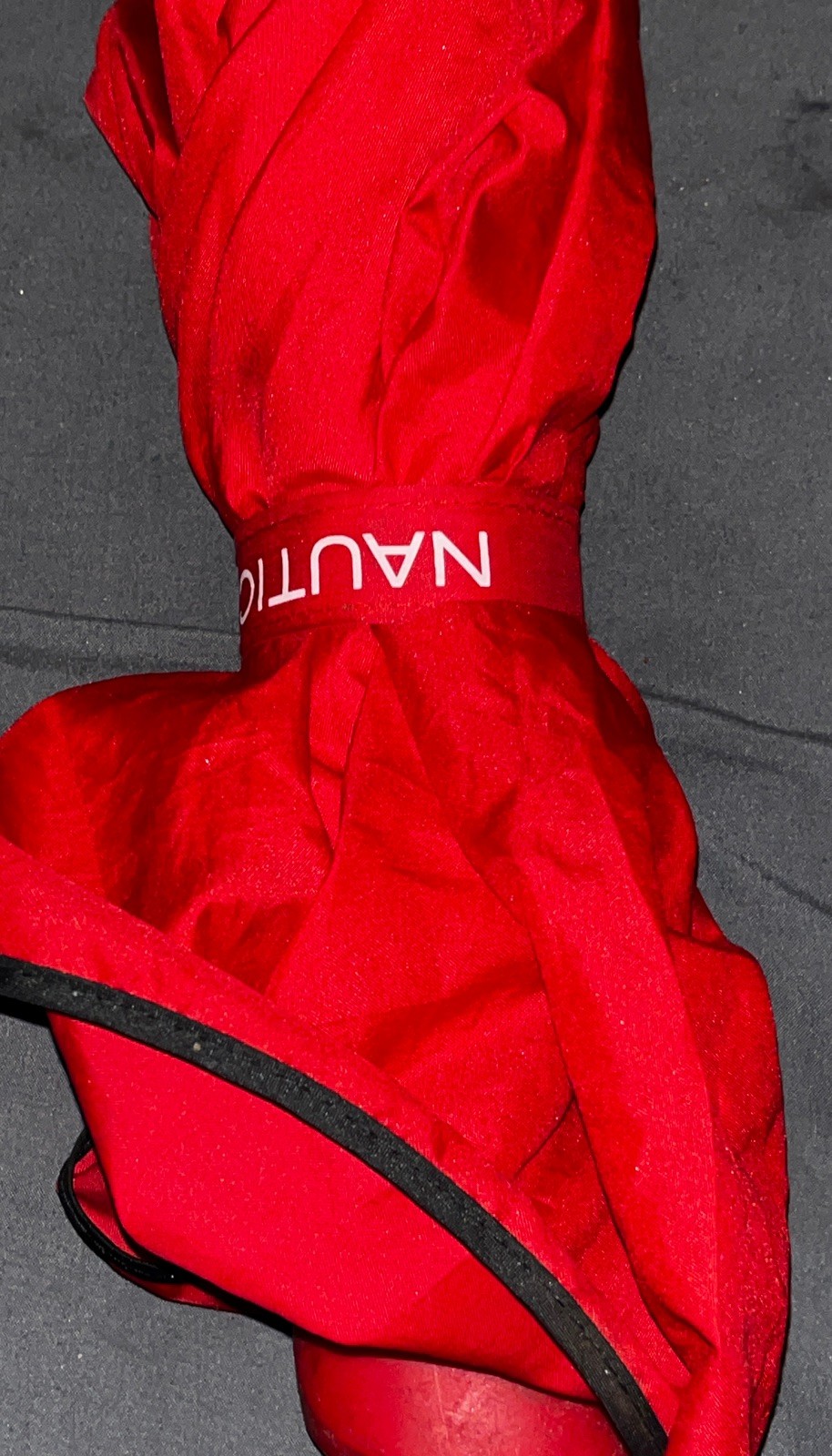 NAUTICA Automatic Open Foldable Extendable Red Co… - image 5