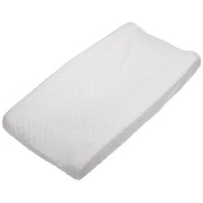 Rumble Tuff CV-CT-220-WH Compact Minky Dot Changing Pad Cover - White