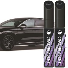Lackstift Schwarz 2er-Set Auto Motorrad Felge Lackkratzer Reparatur gereinigt