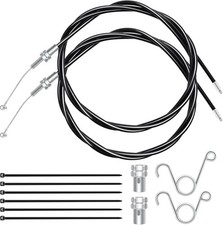 2sets 75in Go Kart Throttle Cable Kit for 150cc, 125cc, 110cc, 90cc Go Kart Mini