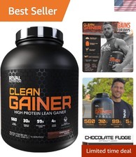 Clean Gainer 5lbs Chocolate Fudge – Multi-Source Carbs for Enhanced Performance 12.20 per gallon