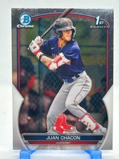 Juan Chacon 2023 Bowman Chrome Prospects #BCP-105 - 1st Bowman - Boston Red Sox