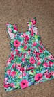Girls 2T Pink/White Gingham Smocked Bow Sundress Sleeveless Square Neck — photo 2