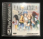 Final Fantasy IX PS1 PlayStation 1 CIB Black Label 4 discs w/manual Fat Case