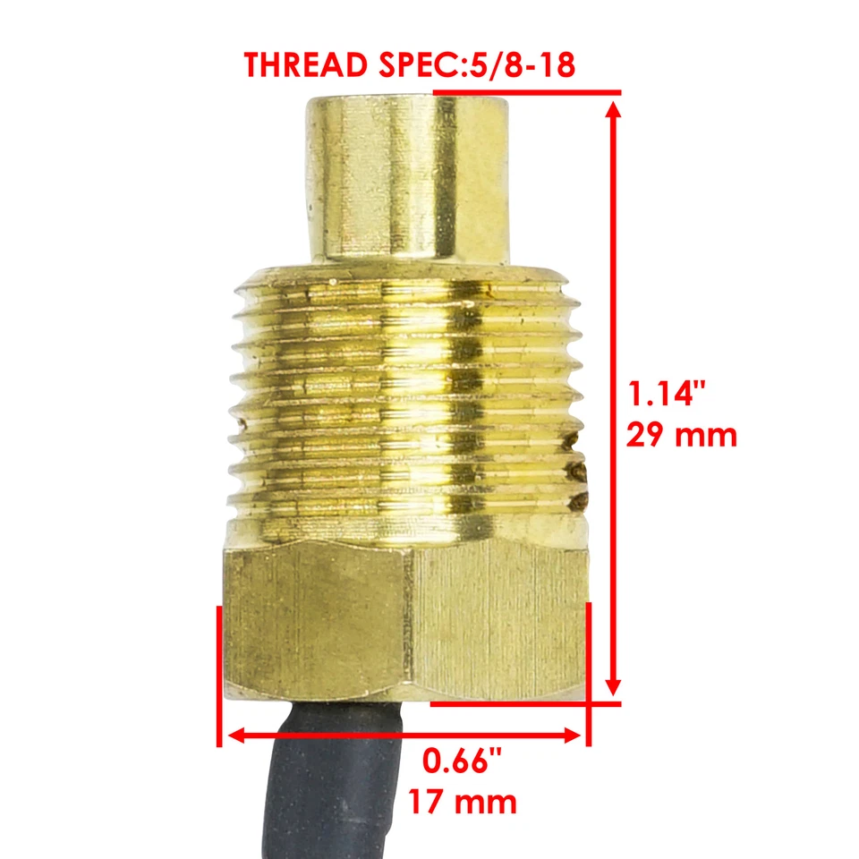 Interruptor de sensor de calor del ventilador para Polaris Ranger 500 2005 2006 2007 Foto 2 de 4