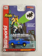 Auto World 1968 Batmobile Classic Comic Book HO Scale Slot Car SC395