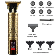Cordless Hair Clippers Beard Trimmer Hair Cutting Contourist Blade Liners Edgers