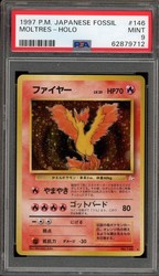 Moltres #146 Holo Mystery of the Fossils Japanese