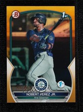 2023 Bowman 1st Edition Gold Foil 49/50 Robert Perez Jr #BPPF-124 1f84