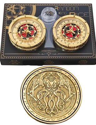 Random King Dice Zinc Alloy Shenzhen Cthulhu Awakens Rare Hard To Find 7-2 Set