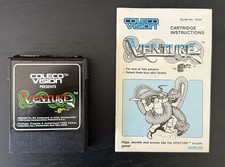 Coleco Venture ColecoVision Arcade Cartridge Manual Included