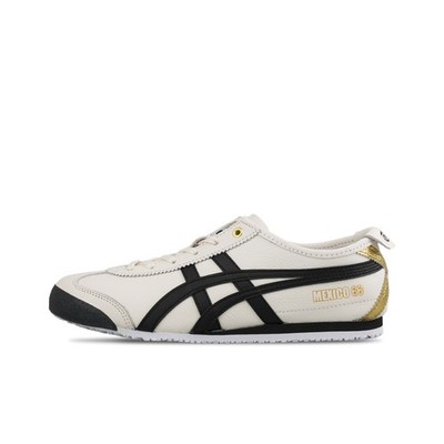 Onitsuka Tiger Mexico 66 Cream Black - 1183B493-100 New Authentic