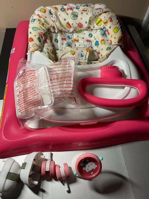 hello kitty baby walker