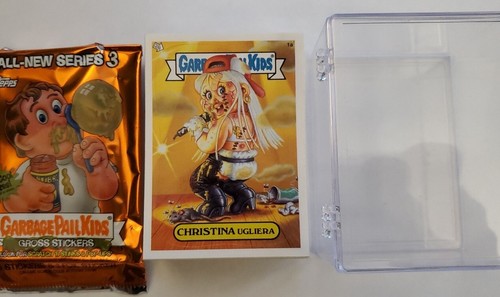 Topps Garbage Pail Kids 2004 tutto nuovo serie 3 ANS3 set completo (80) quasi nuovo Trump - Foto 2 di 2