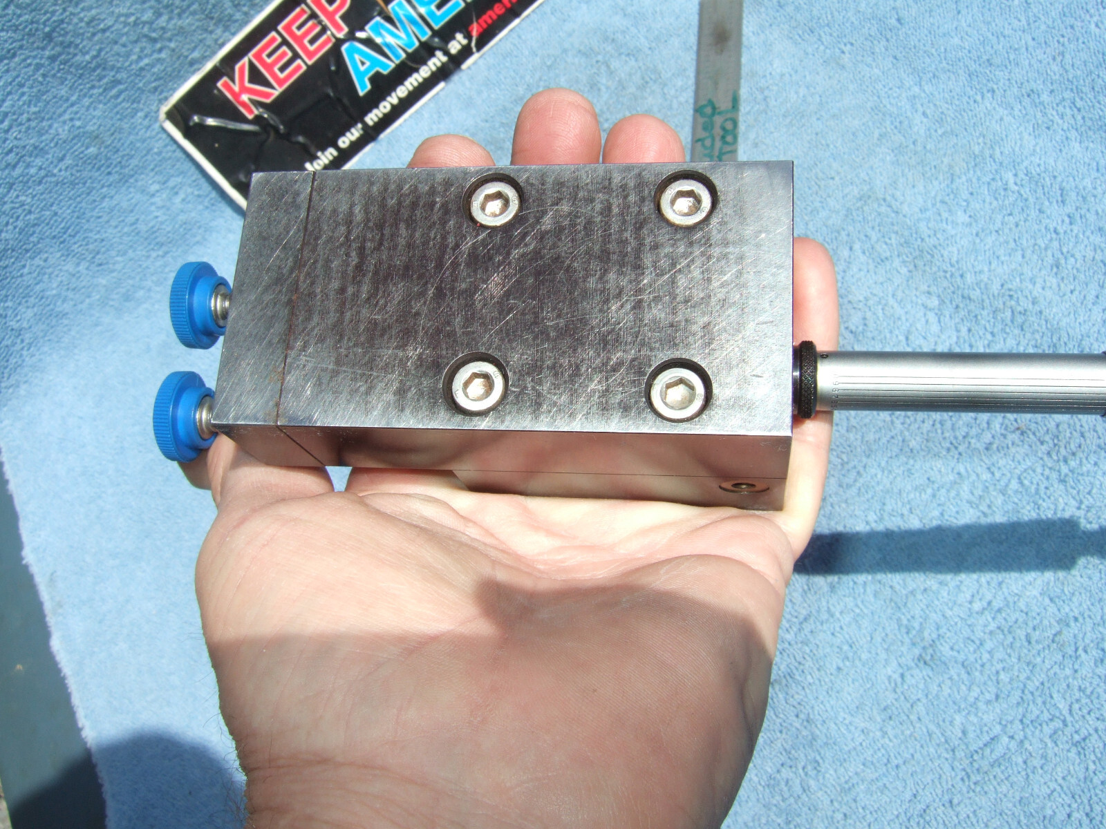 Hermann Schmidt TYPE RADIUS DRESSER SETTING FIXTURE #3 TOOLMAKER IMPORT ALSO FIT