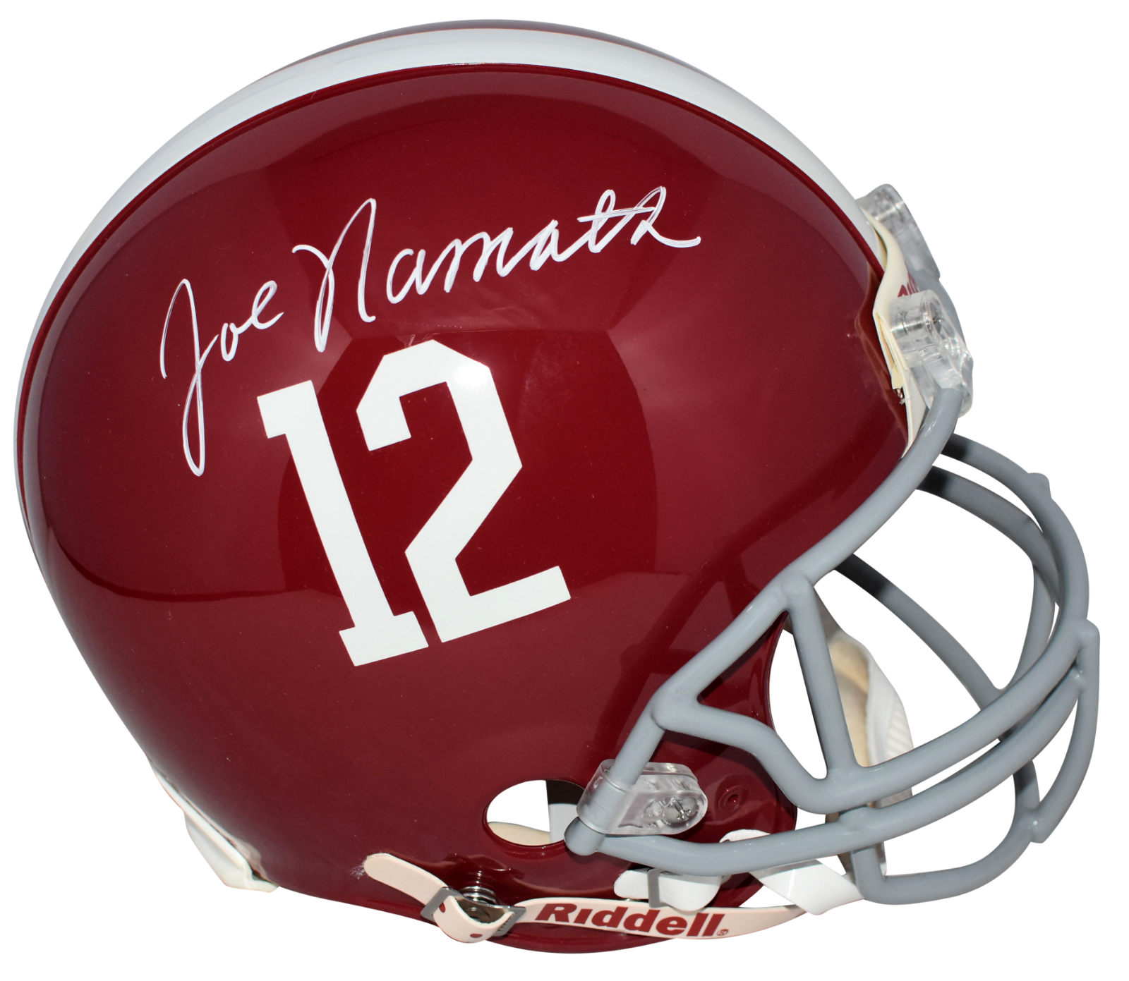 Joe Namath Autographed Signed Alabama Crimson Tide AUTHENTIC PROLINE HELMET BECKETT 