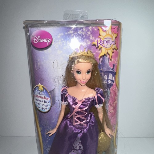Disney Bambola Raperonzolo Estensioni Capelli Bionda T3244 Mattel 2010 - Foto 2 di 8